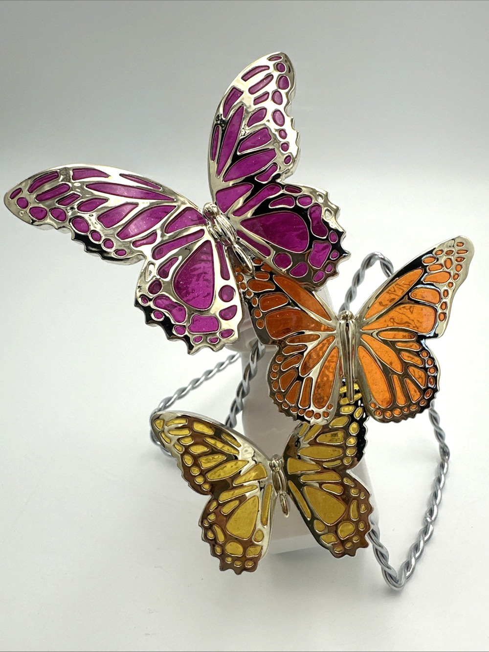 Bath & Body Works Butterfly Trio Wallflowers Plug In 2024 EUC
